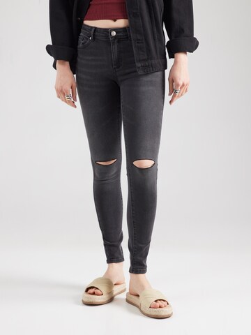 ONLY Skinny Jeansy 'ONLWAUW' w kolorze czarny: przód