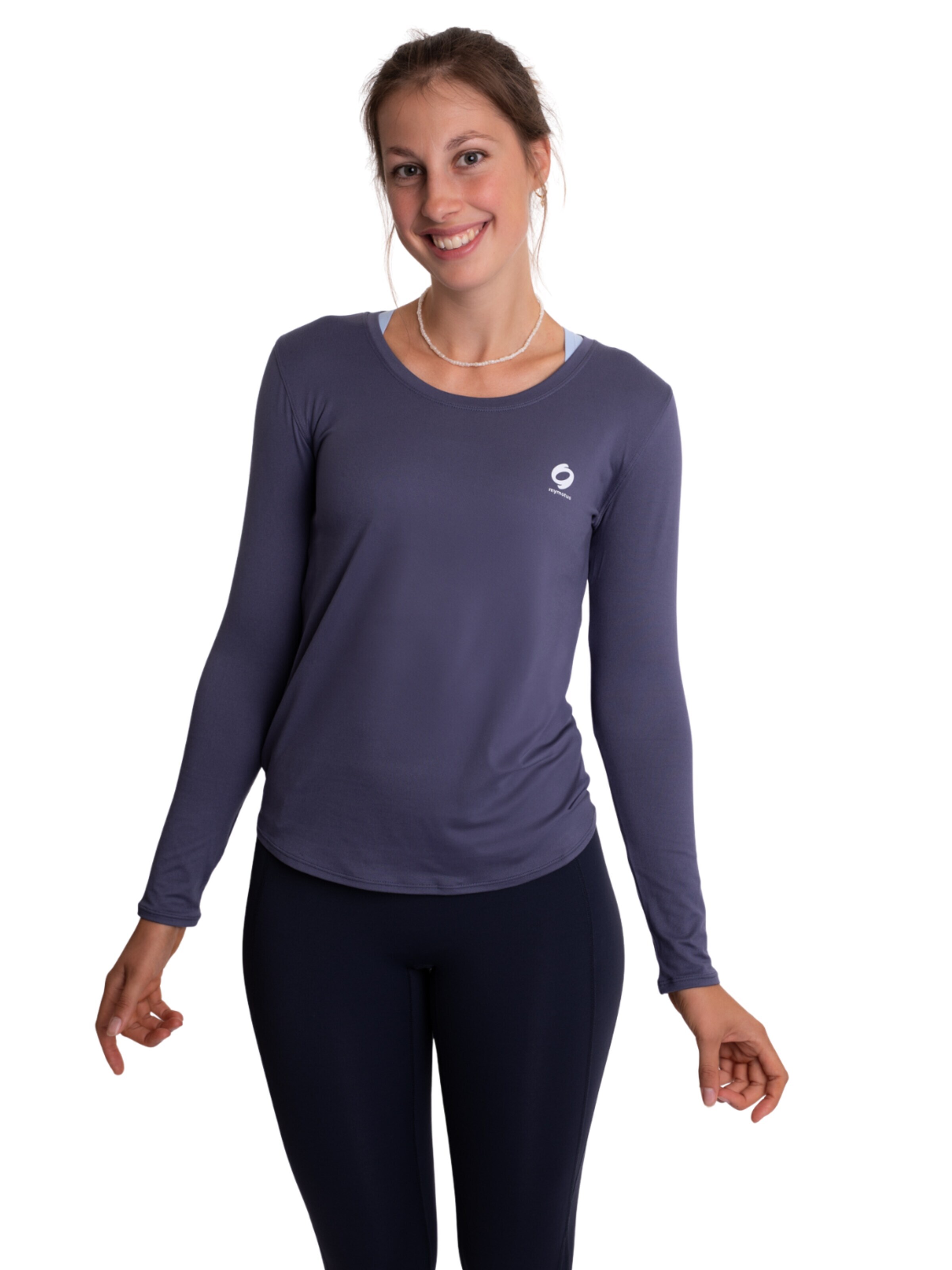 mymotus Functioneel shirt in Blauw: voorkant