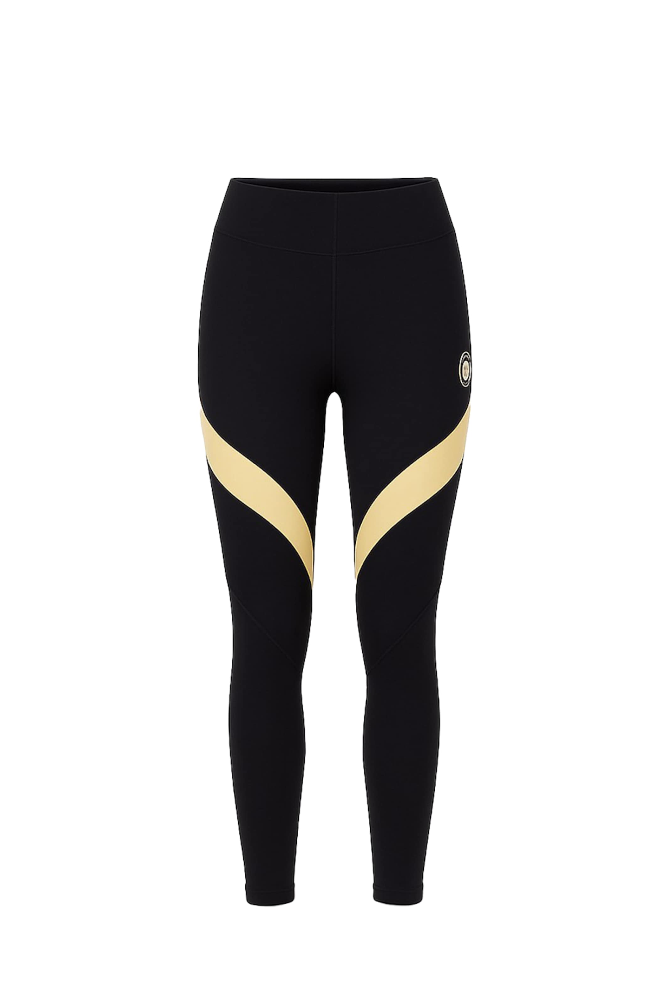 PCFG Skinny Leggings in Black: front