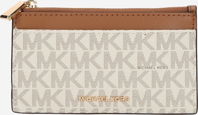 Piniginė iš MICHAEL Michael Kors, spalva – smėlio spalva / ruda / juoda, Prekių apžvalga
