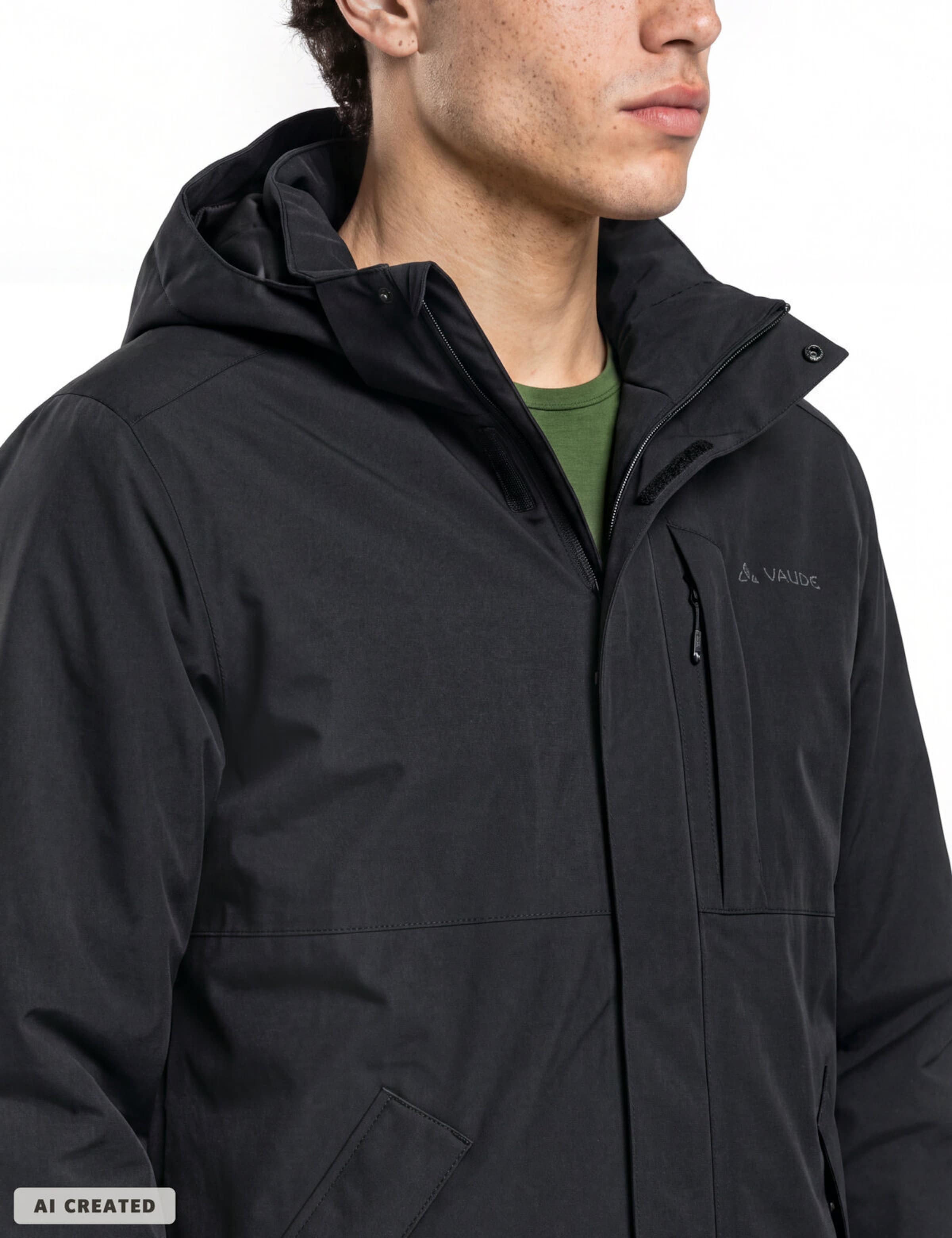 VAUDE Winter parka in Black