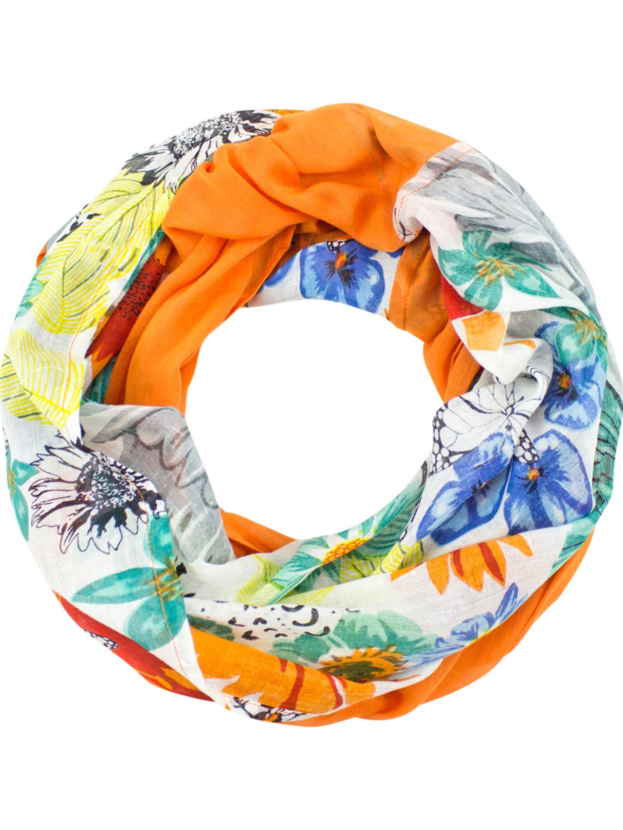 Sunsa Tube Scarf 'Sunsa' in Orange: front
