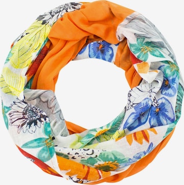 Sunsa Schlauchschal 'Sunsa' in Orange: Vorderseite
