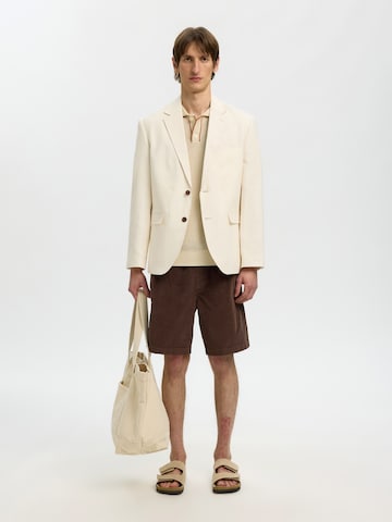 brūns SELECTED Standarta Bikses 'SLHJace'