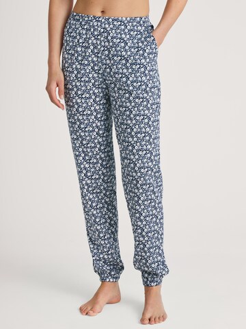 CALIDA Pajama Pants 'Favourites Botanic' in Blue