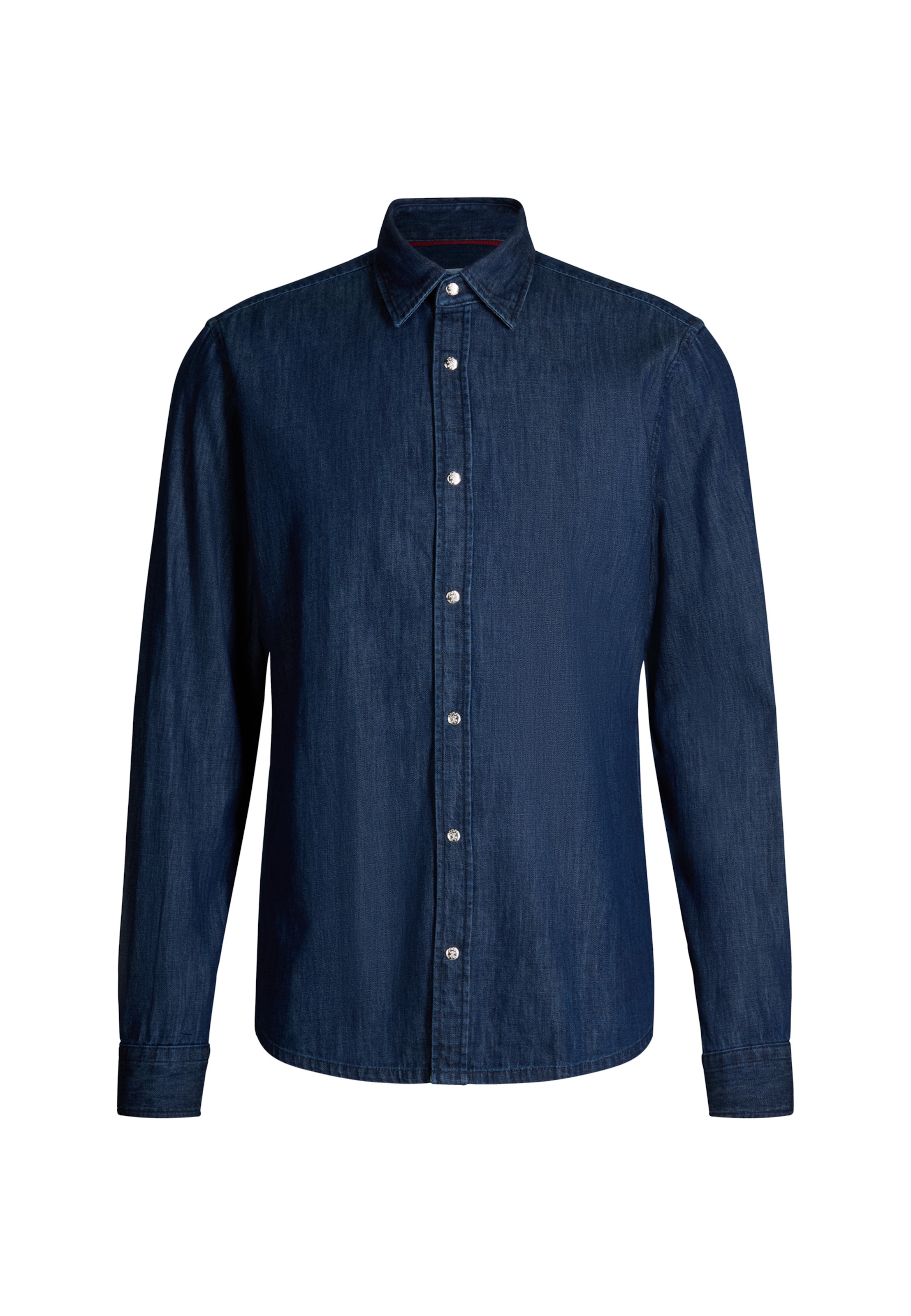 JOOP! Jeans Regular fit Overhemd 'Hanck' in Blauw: voorkant