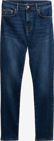 Superdry & Co Skinny Jeans in Blue: front