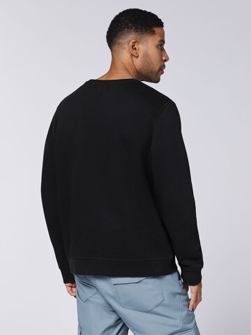CHIEMSEE Sweatshirt in Schwarz