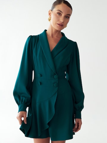 Willa Šaty 'CINDA' - Modrá: predná strana