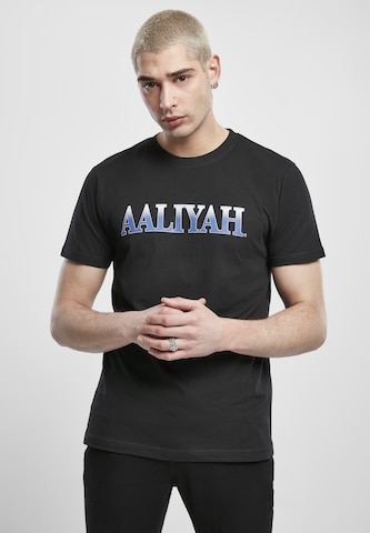 T-Shirt 'Aaliyah' Merchcode en noir : devant