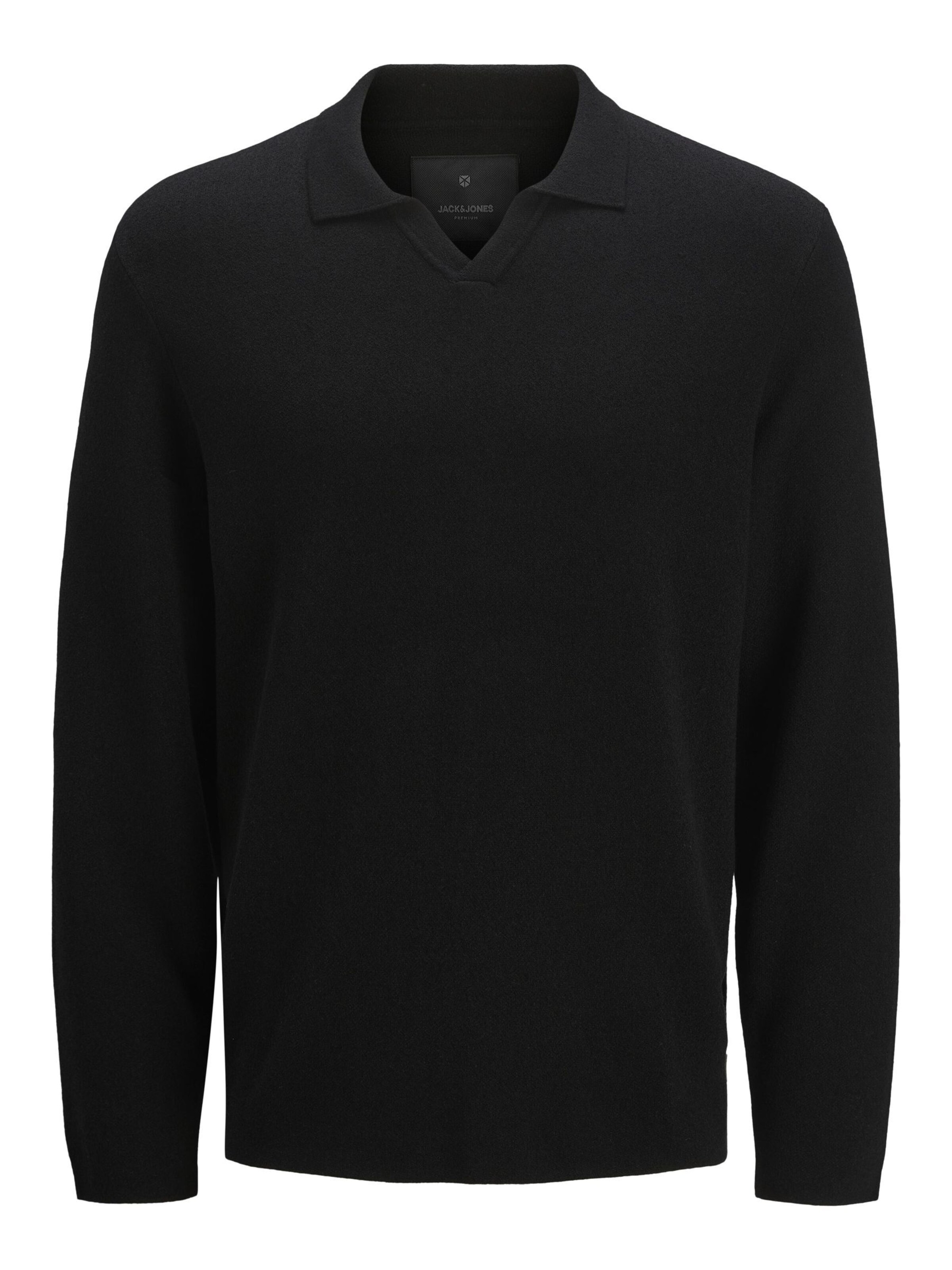 JACK & JONES Pullover in Schwarz: Vorderseite