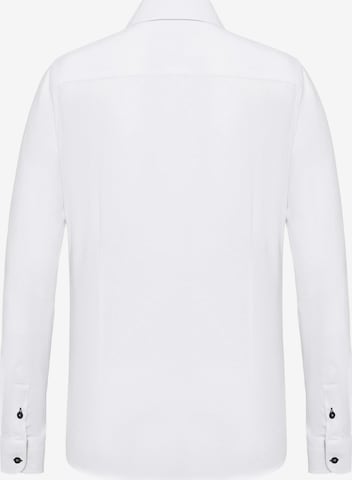 DENIM CULTURE Блуза 'FIONA' в бяло