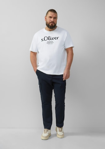 s.Oliver Men Big Sizes Футболка в Белый