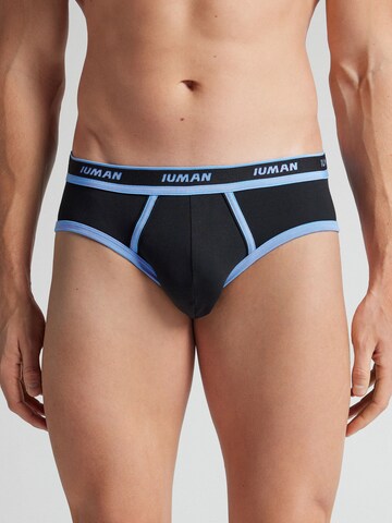 IUMAN Intimissimi Slip in Schwarz: Vorderseite