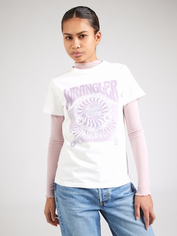 WRANGLER Póló - fehér: elől