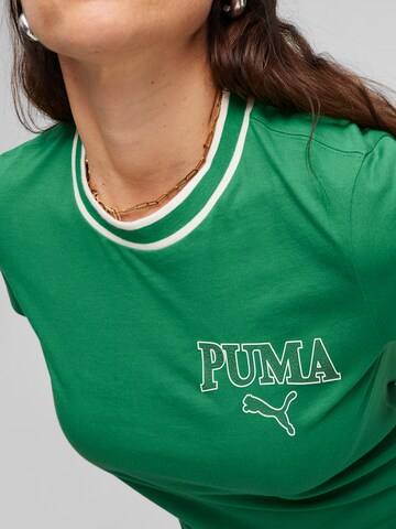 PUMA - Camiseta 'SQUAD' en verde
