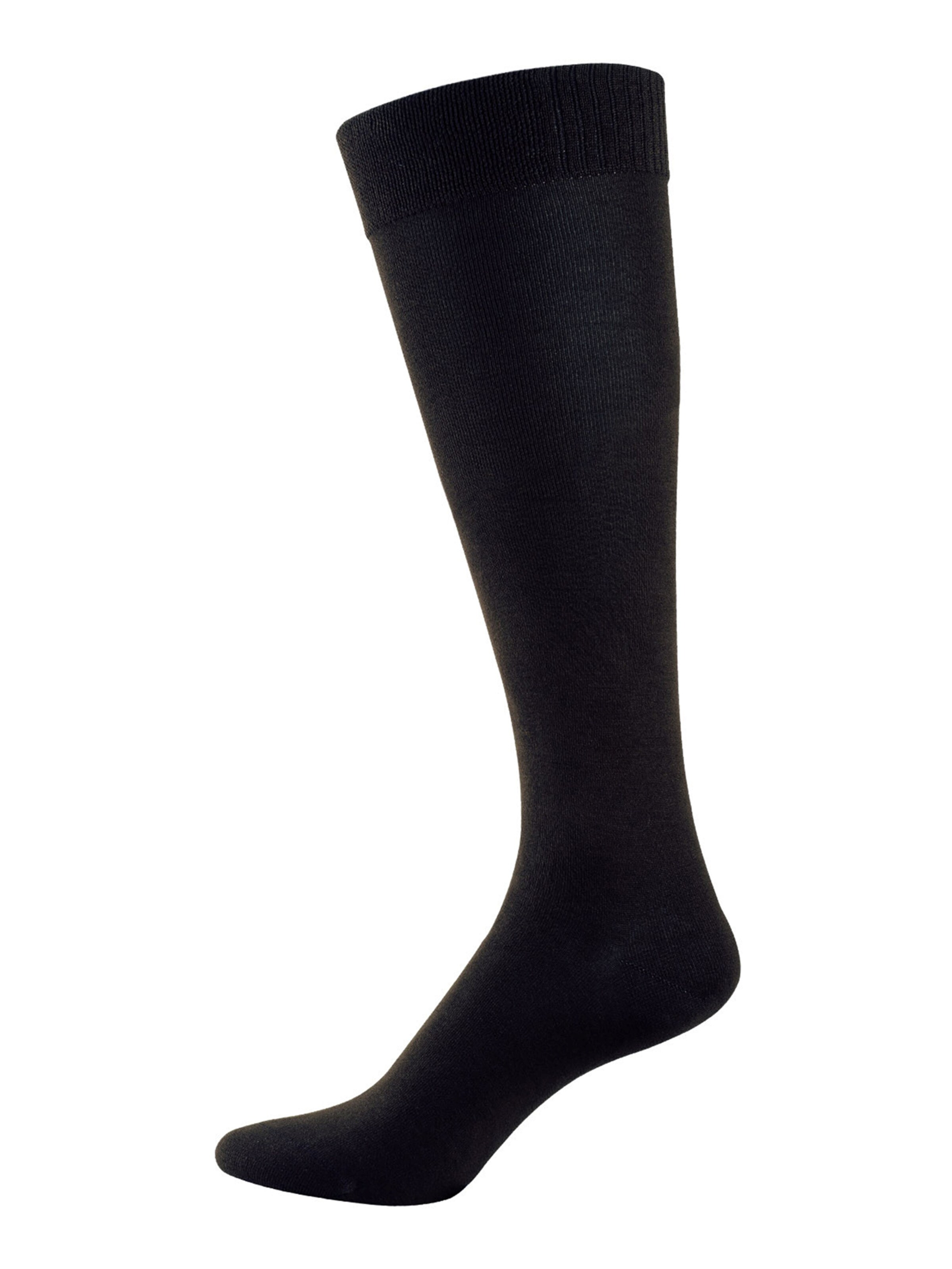 Nur Der Knee socks in Black: front
