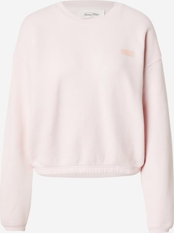 Bluză de molton 'IZUBIRD' de la AMERICAN VINTAGE pe roz: față