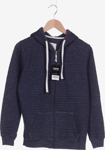 BASEFIELD Sweatshirt & Zip-Up Hoodie in XL in Blue: front