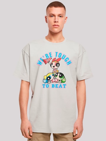 T-Shirt 'Powerpuff Girls Tough To Beat' F4NT4STIC en gris : devant