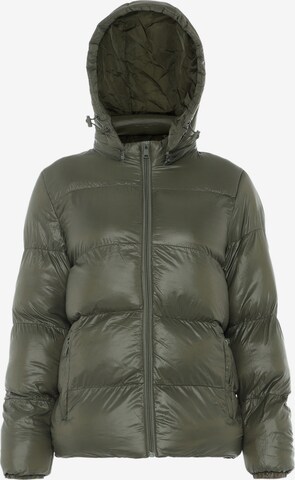 Sidona Winter Jacket in Green: front