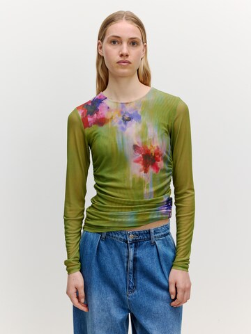 EDITED Shirt 'Nyala' in Grün: Vorderseite