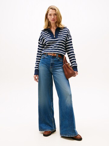 mėlyna TOMMY HILFIGER Megztinis