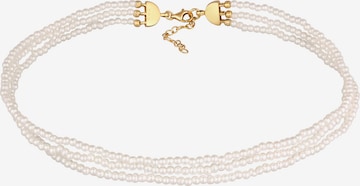 ELLI Necklace 'Kugel' in White: front