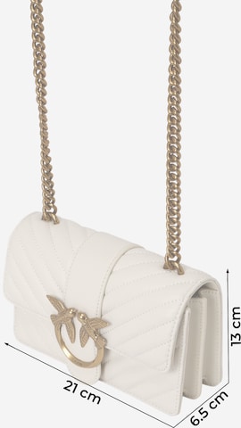 PINKO - Bolso de hombro 'LOVE ONE' en beige