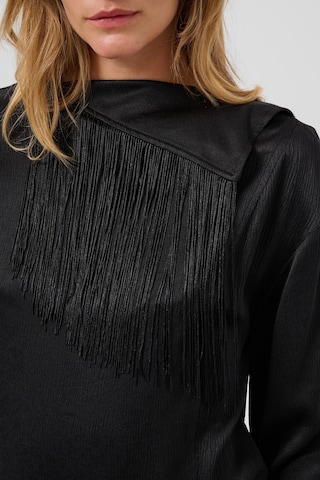 SOAKED IN LUXURY - Blusa 'Mirabella ' em preto