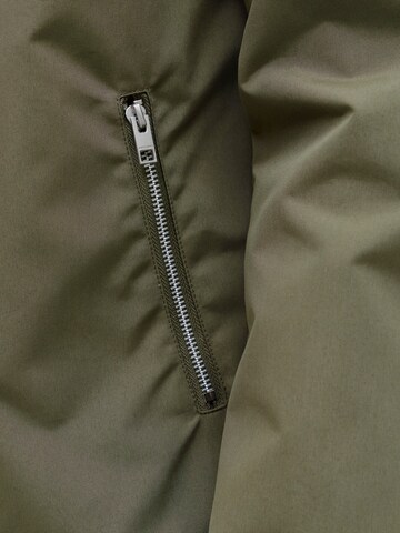 JACK & JONES Přechodná bunda 'JJERush' – zelená