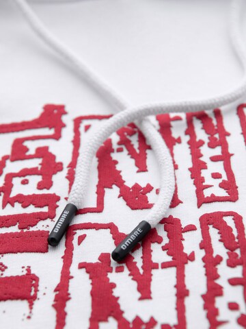 Sweat-shirt 'OM-SSPS-0158 ' Ombre en blanc