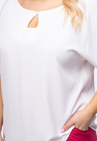 Camicia da donna 'ELIDA' di Karko in bianco