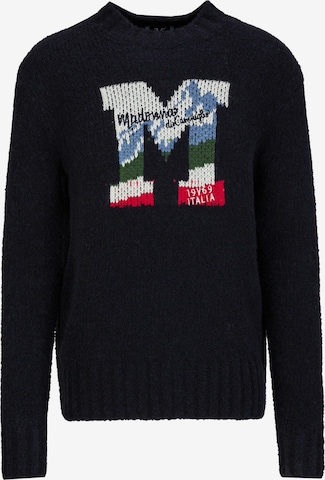 19V69 ITALIAPulover 'Enrico Wintergames' - crna boja: prednji dio