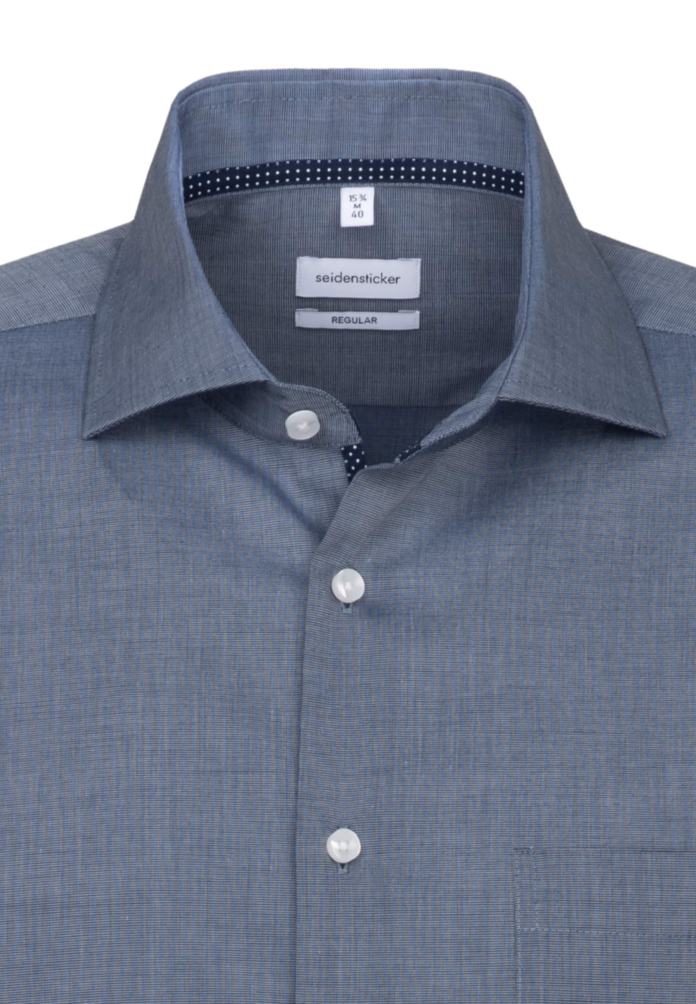 SEIDENSTICKER Regular fit Business shirt in Blue