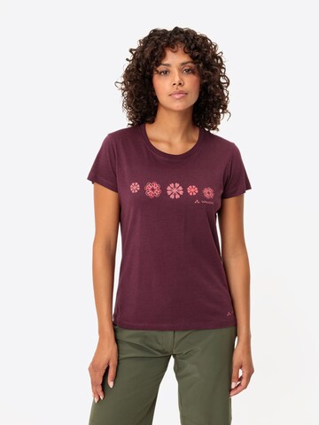 VAUDE Performance shirt in Red: front