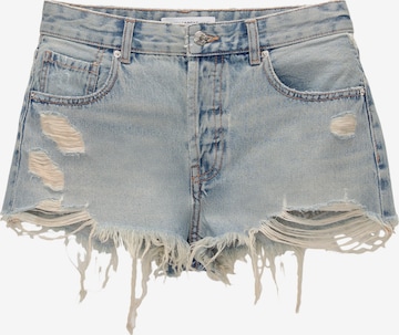 Pull&Bear Jeansy w kolorze niebieski: przód