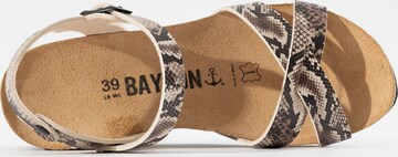 Bayton Sandalen met riem 'Venus' in Zwart