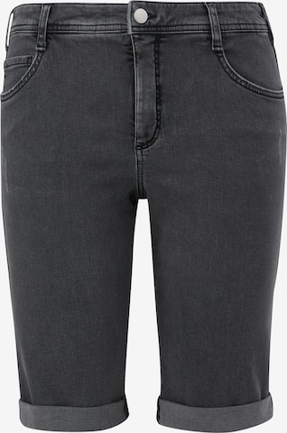TRIANGLE Slimfit Jeans in Grijs: voorkant