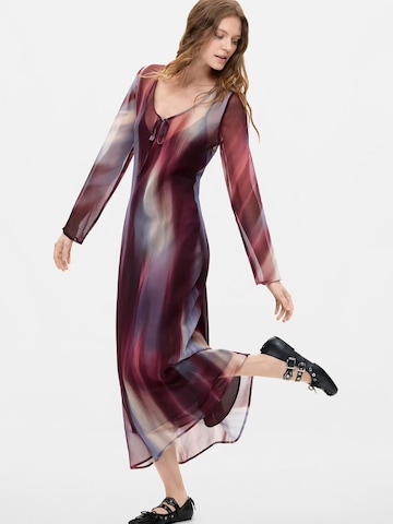 raudona Desigual Suknelė