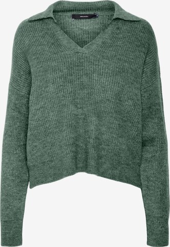 Pull-over 'OLINA' VERO MODA en vert : devant