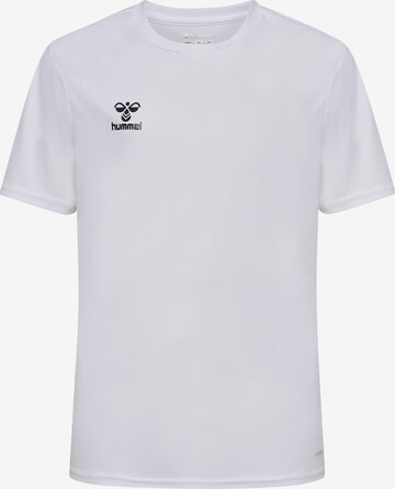 T-Shirt fonctionnel 'ESSENTIAL' Hummel en blanc : devant