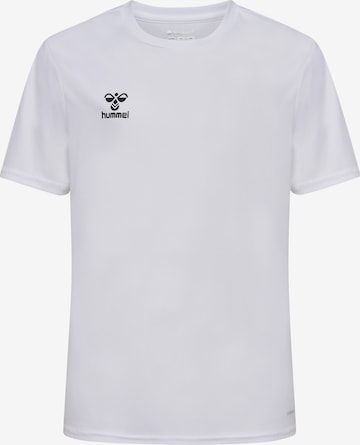 T-Shirt fonctionnel 'ESSENTIAL' Hummel en blanc : devant