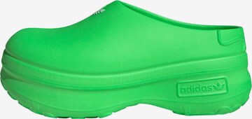 ADIDAS ORIGINALS Clogs 'Adifom Stan Smith' in Green: front