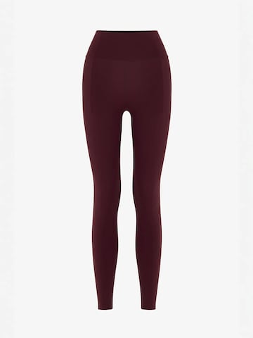 Skinny Leggings 'Gamaschen' Penti en rouge