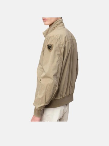 Blauer Tussenjas in Beige