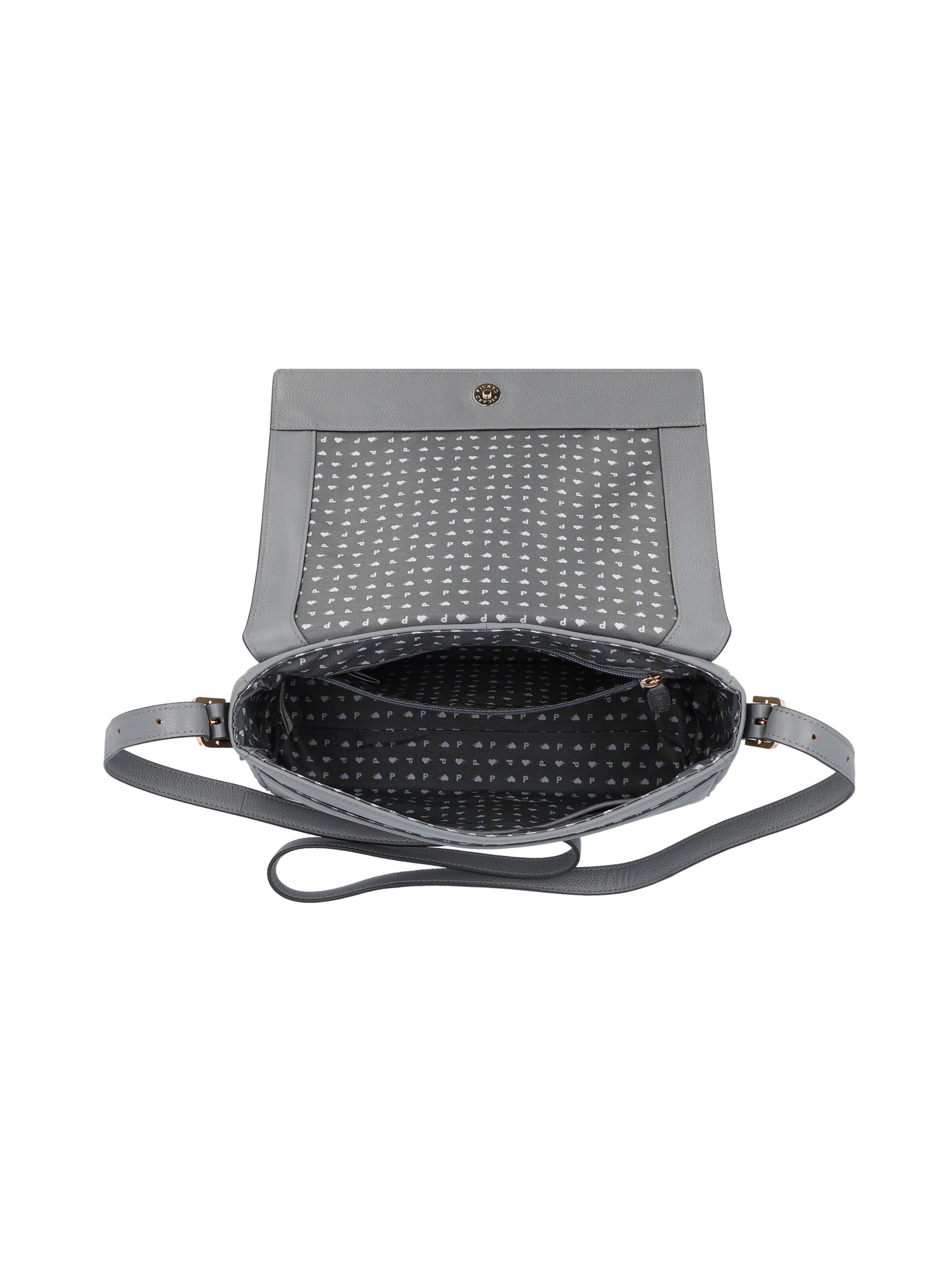 Picard Schultertasche 'Claire' in Grau