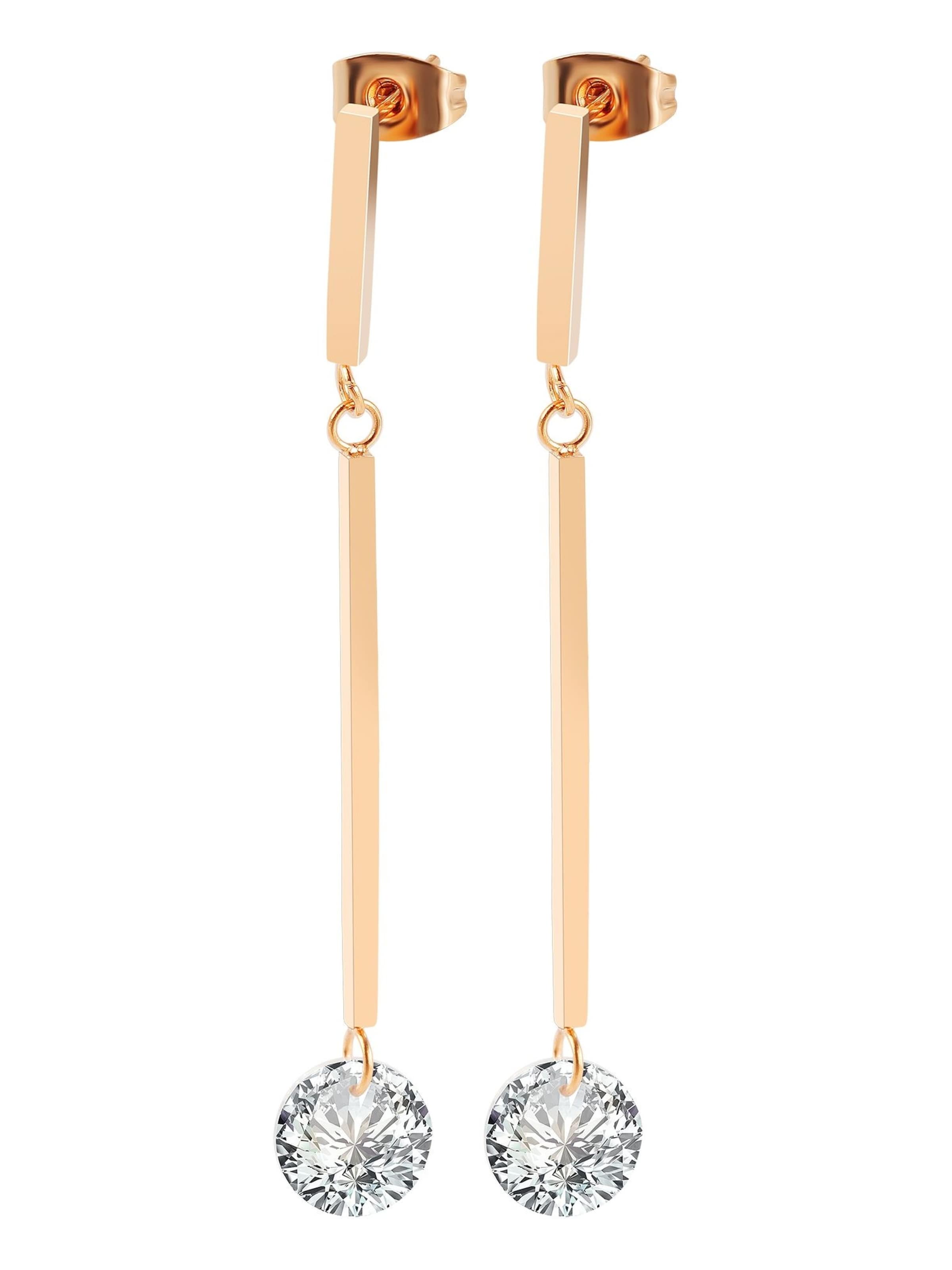 Akzent Earrings 'Ivona, langlebig' in Gold