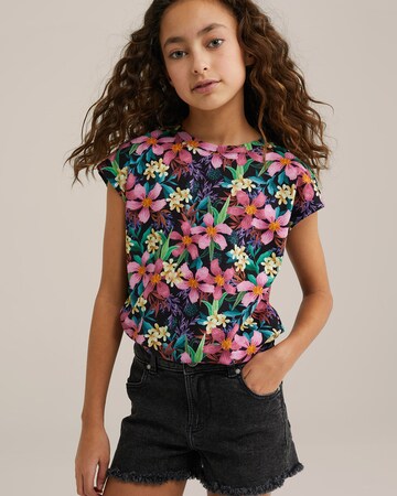 WE Fashion Shirt in Black: front
