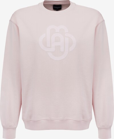 Magdeburg Los Angeles Sweater majica 'EMBLEM' u pastelno roza / bijela, Pregled proizvoda